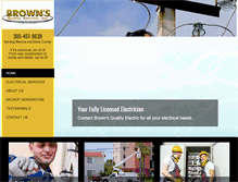 Tablet Screenshot of keylargoelectrician.com